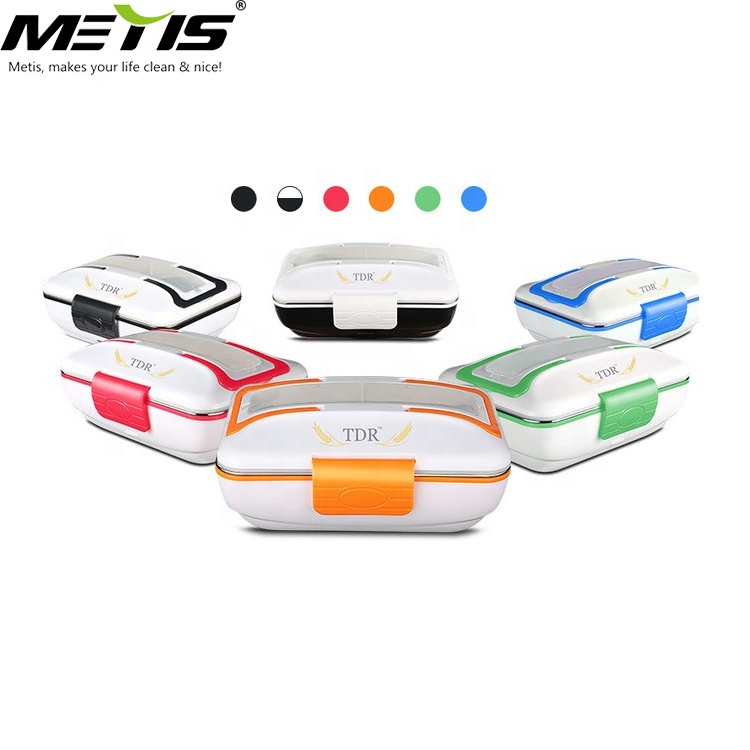 Portable Stainless Steel Food Heater Container Electric Lunch Box - Buy