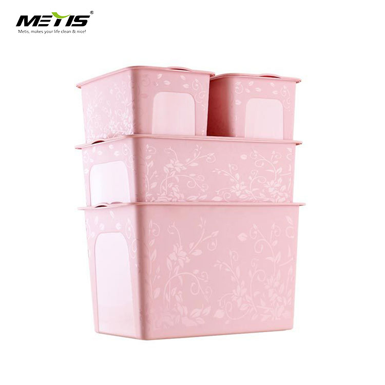  Clothes Storage Box Thick Quilt Plastic Toys Drawer Organizer Storage Box Household Container Storage Basket Bins Metis B6013-1