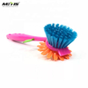 Metis March Expo New Design Flower Lanundry Washing Brushes Kitchen Cleaning Plastic Dish Brush B3006