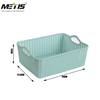  Plastic Storage Basket Woven Basket Bins Organizer Metis A8005-1