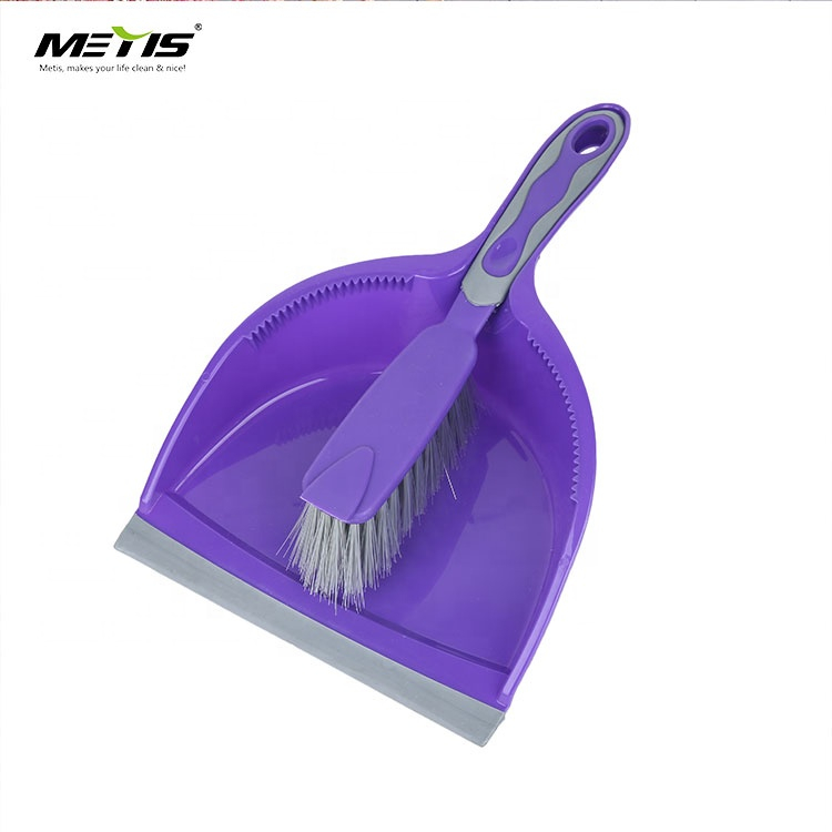 Household Cleaning Tool Mini Handle Plastic Dustpan And Brush Set 9506