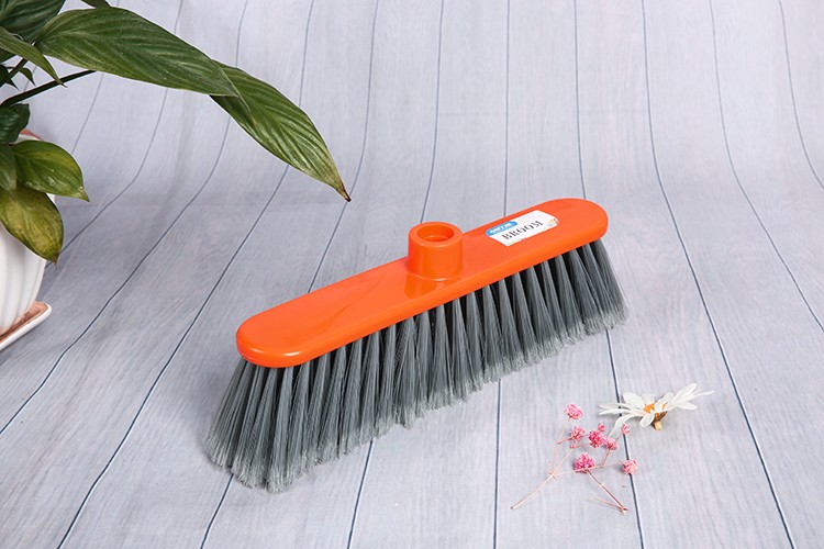 Wholesale Export Garden Push Cleaning Floor Sweeper Household Plastic Broom Head 8057