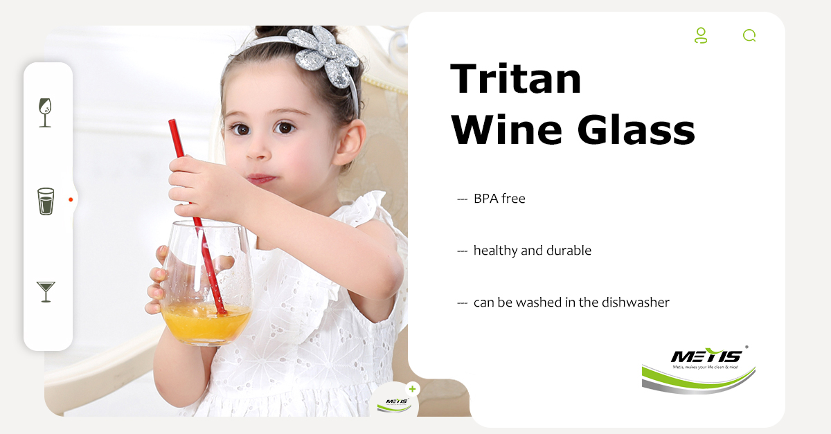 Tritan wine glass