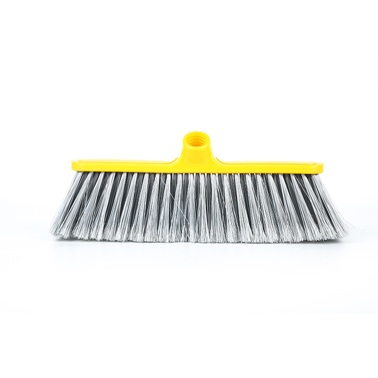  Amazon Top Seller Angled Iitalian Thread Heavy Block Plastic Floor Broom for Indoor or Outdoor Cleaning Metis 9199