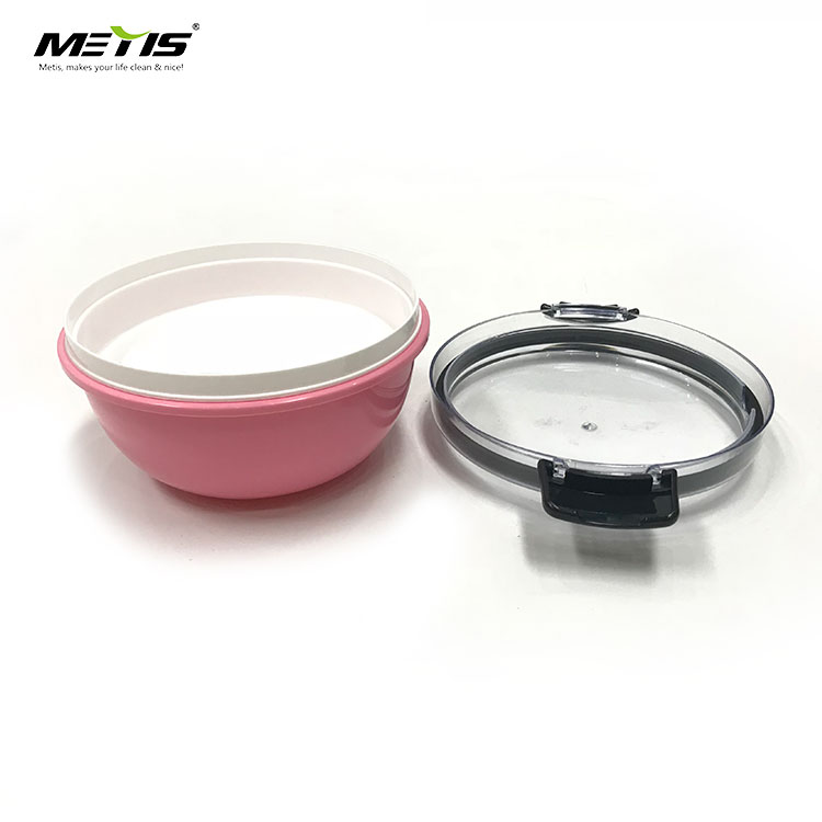 METIS A6096 plastic take away microwave food container with spoon