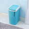 Trade guarantee big link dustbin plastic waste bin square household waste bin