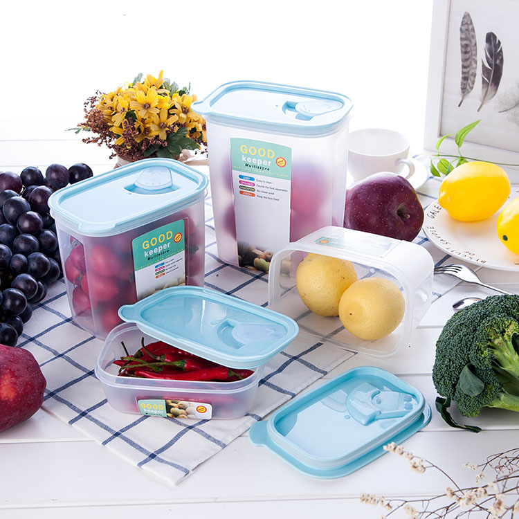Multi Functions Plastic kitchen food rice storage box
