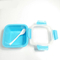 China Manufacture The 2019 new food-grade plastic lunch box comes with a spoon