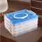 Houseware plastic sealed frozen dumplings box