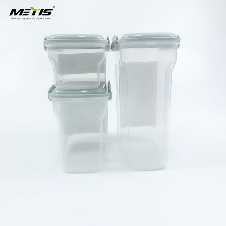 Meal prep containers B2007-1 plastic airtight dry food storage container box