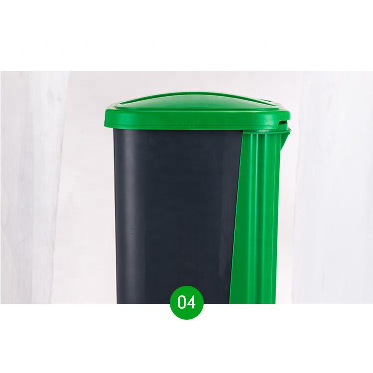 METIS Multi Function Trash Can Outdoor 40L Plastic Waste Bin Durable Garbage Bin