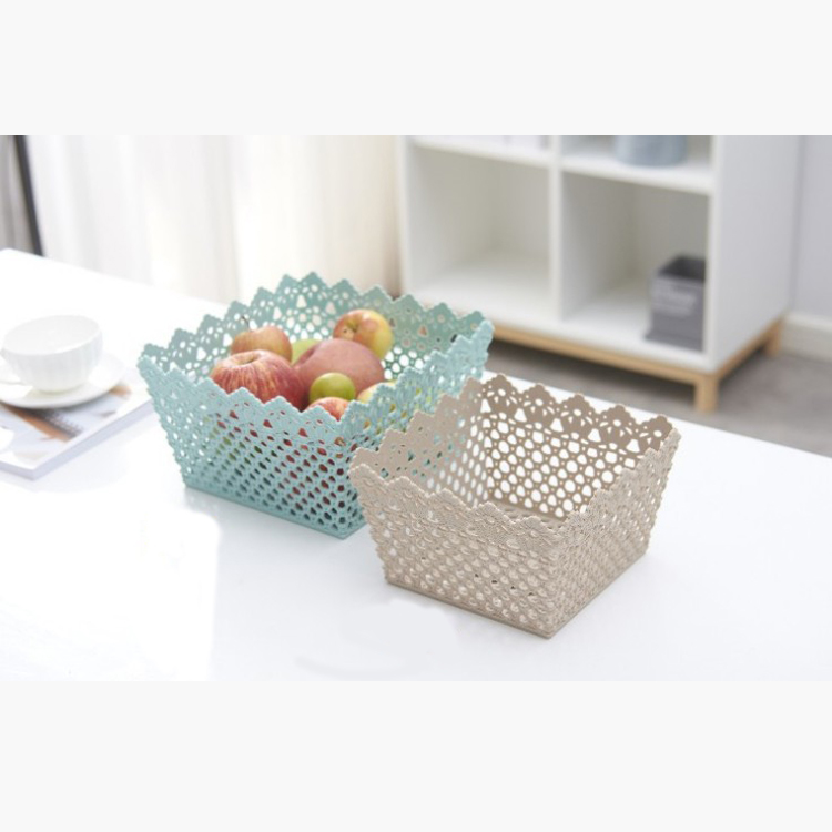 High quality low factory price classroom storage plastic basket