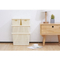 2020 new Design Custom Printed Suppliers Baskets Plastic Rattan Storage Box With Handles