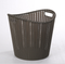 Wicker Plastic Storage Basket Laundry Basket Dirty Clothes Basket For Bathroom