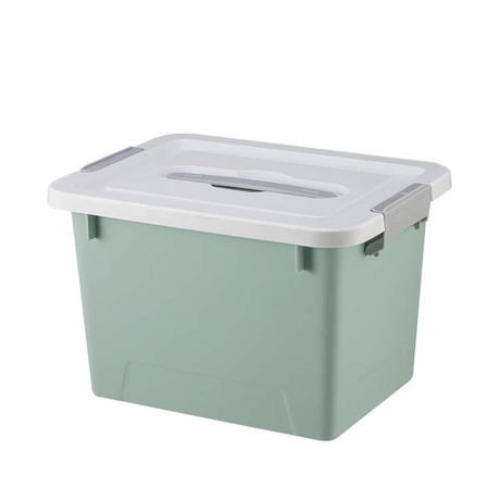 Opaque Large Stackable Plastic Containers Storage Boxes