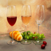 100% Tritan Glass Crystal Clear Wine Glass Burgundy Wine Glass for Party and Wedding C1004-1