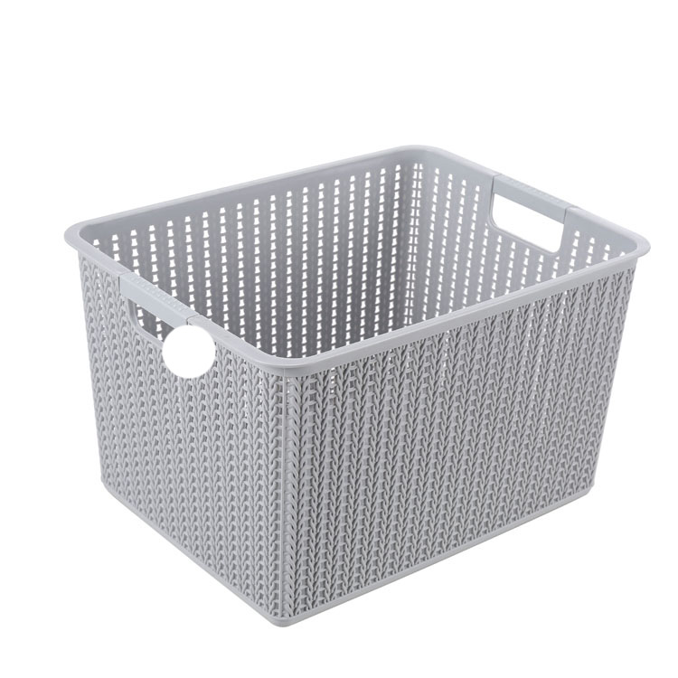 New high woven quality food plastic containers multifunctional storage basket