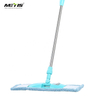 Long handle stainless steel pole magic flat spin microfiber cleaning mop 8002