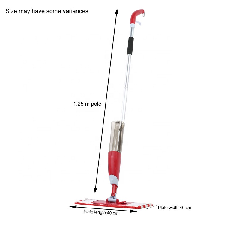 Microfiber Spray 360 Rotary Floor Cleaning Mop With 600ml Refillable Watertank for Hardwood Floor Cleaning