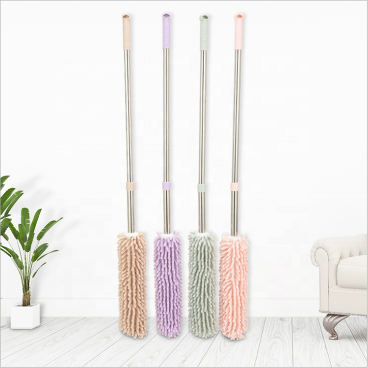 Factory wholesale price household cleaning tools chenille material dust duster