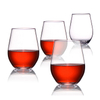METIS Unbreakable BPA Free Plastic TRITAN Glass Cup Party Drinking Plastic Goblet Wine Cups C1002-1