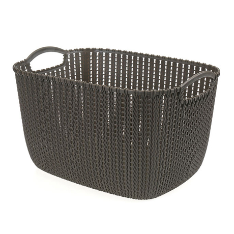 METIS Cheap foldable laundry basket household durable storage basket plastic