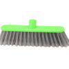 Factory wholesale price high quality solid color plastic broom head with TPR edge protection Metis 9007