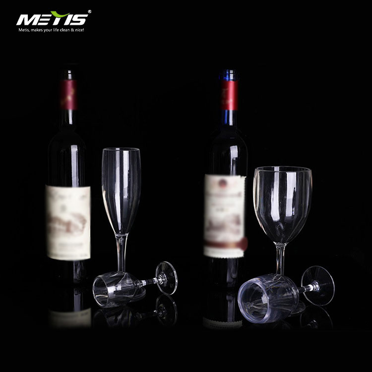 Red wine glass cup high quality lead free clear crystal wedding wine glass B5003