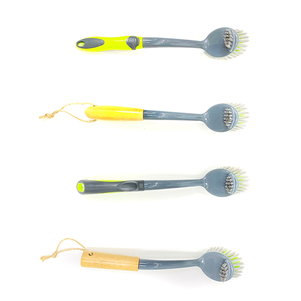 Durable high quality household cleaning tools accessories brush with wooden handle D2002C