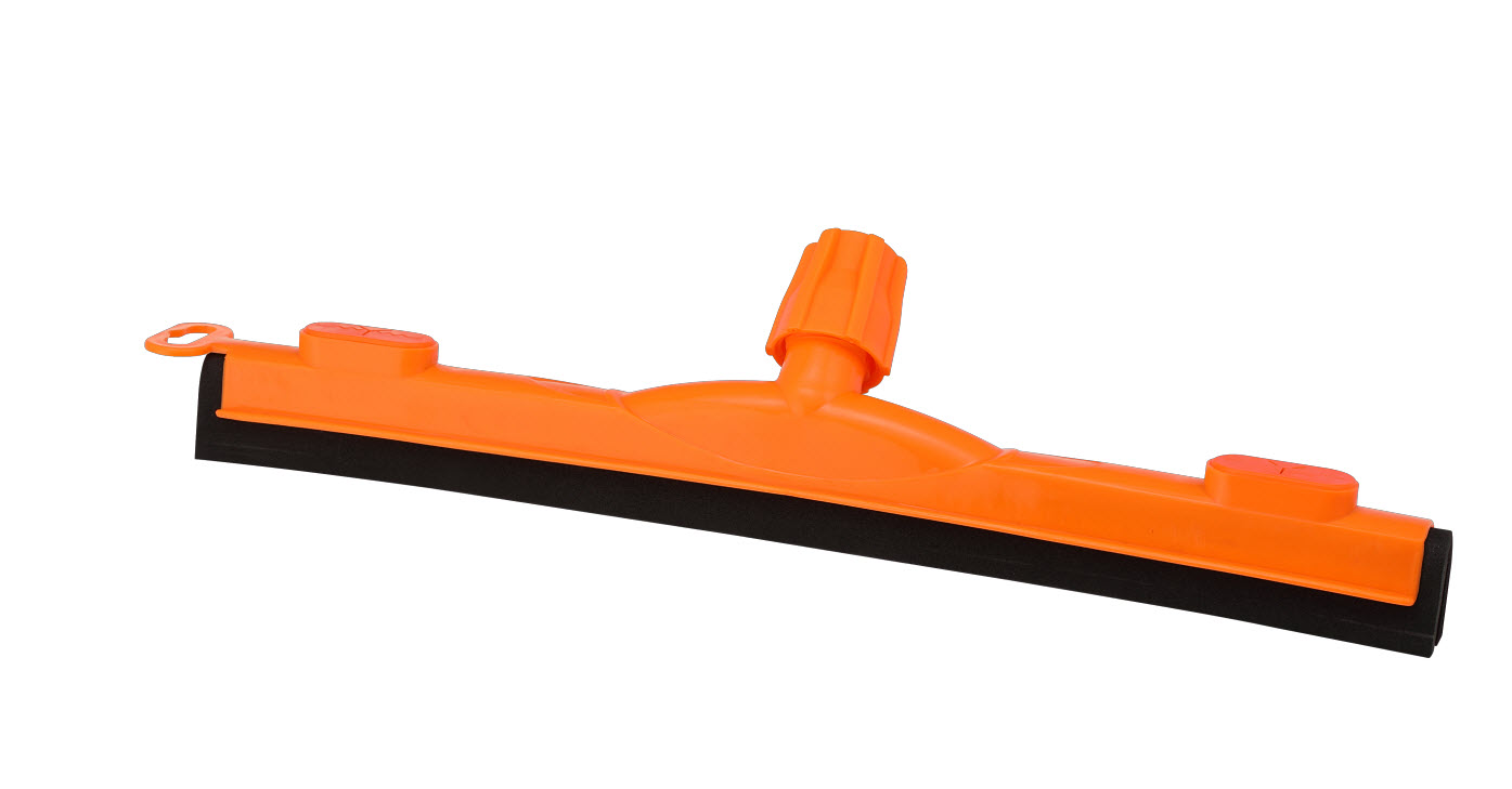 Good Quality Plastic Floor Wiper Squeegee With Cloth Container For Living Room Cleaning 524-T2