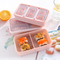 Plastic Microwavable Heated Thermal Leak Proof Bento Lunch Box