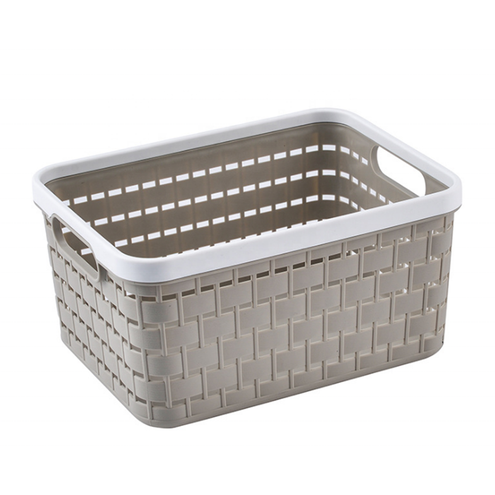 2020 Manufacturer wholesale price hollow plastic storage basket household storage artifacts