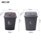 T002-4 garbage bin plastic trash can waste trolley bin with lid for Outdoor use