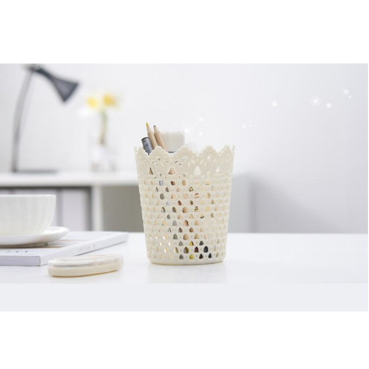 A8014-1 High quality desktop paper basket plastic storage box