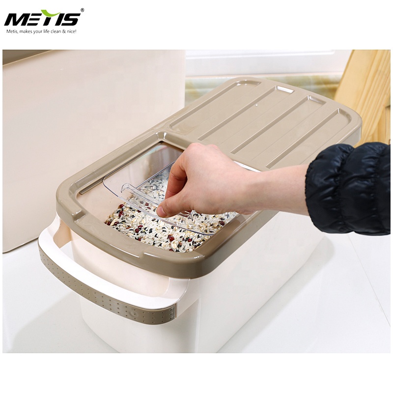 Metis A7036 Trade Assurance Strong Kitchen Rice Storage Basket for Rice Keeping 20L
