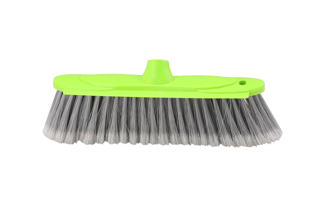 Durable household floor cleaning plastic broom head 9229