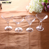 New style plastic 200ml cocktail wine goblet glass cup B5009