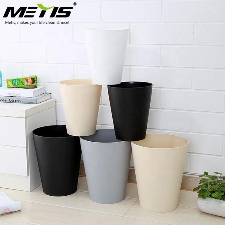 Trade guarantee high quality indoor waste bin wholesale plastic trash cans