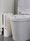 Multi-Function Bathroom Garbage Bin Toilet Brush Integrated Sets With Flip Handle Liner Trash Can