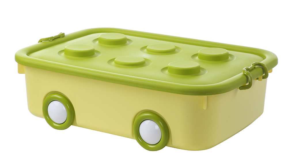 Stackable high quality durable colorful toy and food home use drawer kids storage box