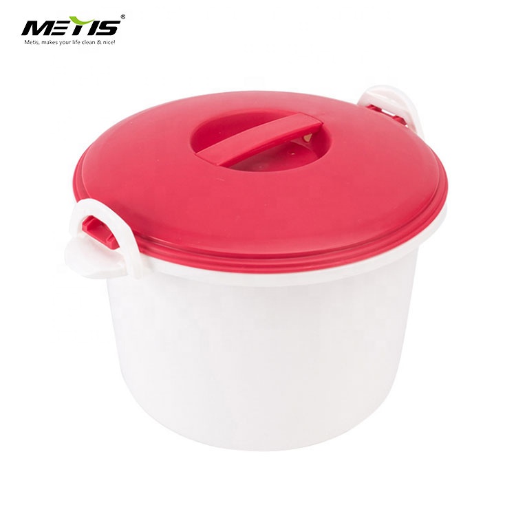 Metis A4014 Round Plastic Rice Cooker Microwave