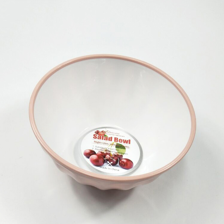 Manufacturers unique pp bowls high quality plastic salad bowl