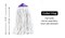 No.8800 Good Cleaning Effect Household Floor Cleaning Cotton Round Mop