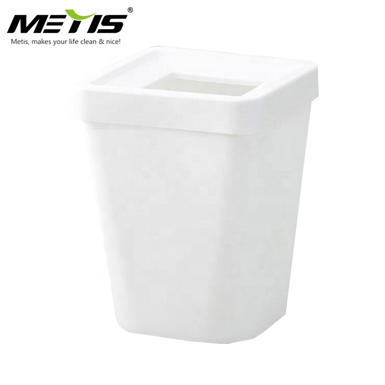 Home Office Stocked B1005-1-G Standing Open Top PP Material Waste Bin