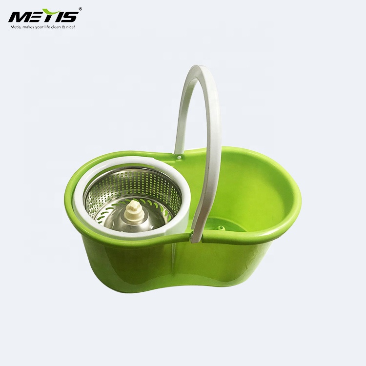 METIS hot sale 8909 model Spin magic single bucket 360 mictofiber floor easy mop