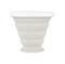Durable food grade silica gel material reusable drinking water or coffee folding silicone cup with lid
