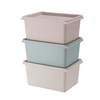 Small Stackable Plastic Underwear Storage Box Organizer with Lids Plastic