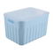 Manufacturer wholesale price 2020 new style Enclosed plastic storage basket with patterns